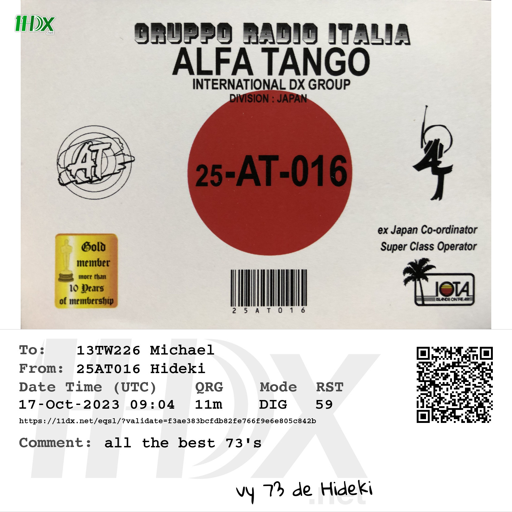 QSL 105